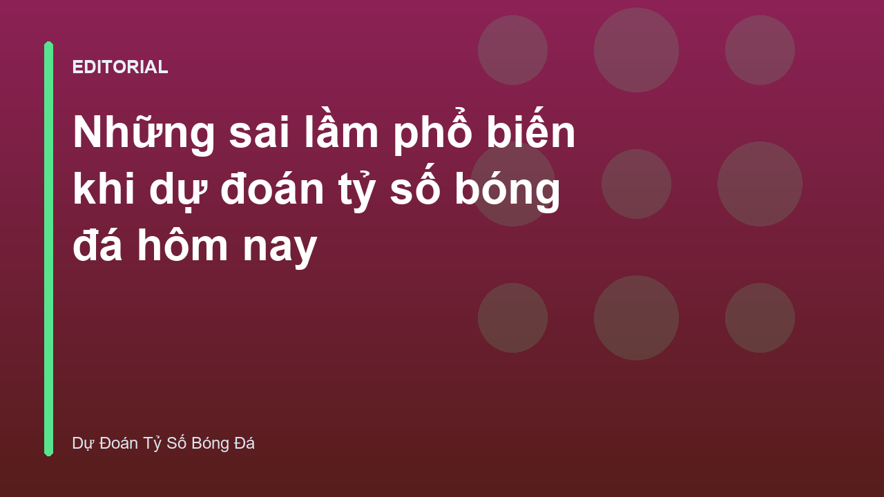 Phân tích dữ liệu dự đoán bóng đá